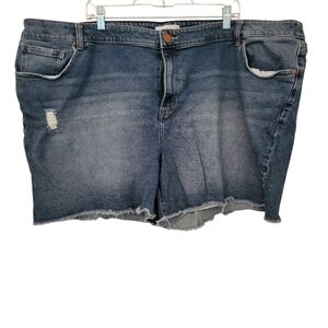 Lane Bryant Plus Shorts Blue sz 28